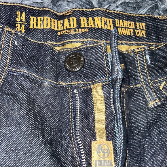 RedHead Bootcut Denim Jeans for Men 34*34 - Picture 4 of 5